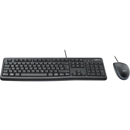 Logitech MK 120 Corded Desktop Set