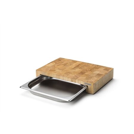 Continenta 4026 Schneidbrett 39x27x6cm m. Schublade