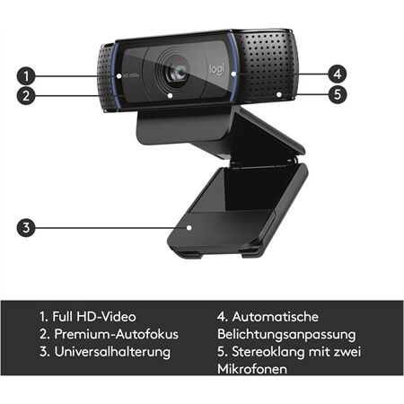 Logitech C 920 HD Pro Webcam
