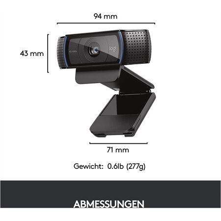 Logitech C 920 HD Pro Webcam
