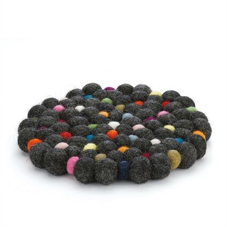 cilio 469974 Untersetzer LANA NERO rund